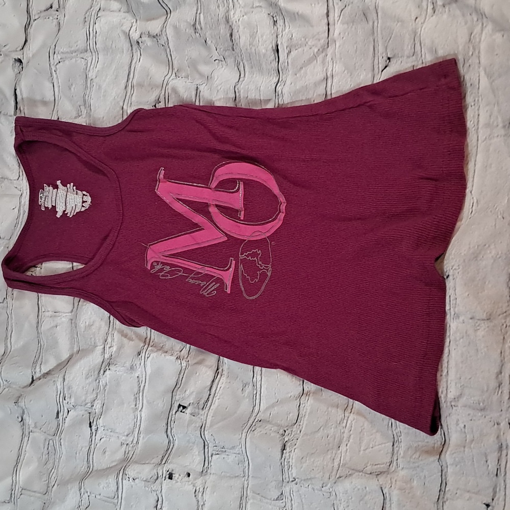 Size small mossy oak purple tank top